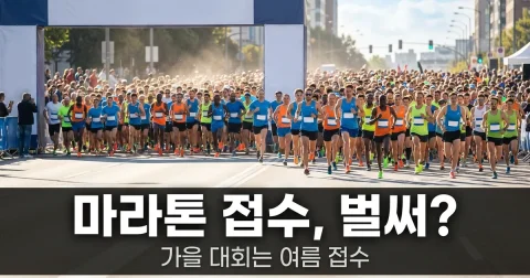 2026 춘천마라톤 9월 추가접수·참가비·환불