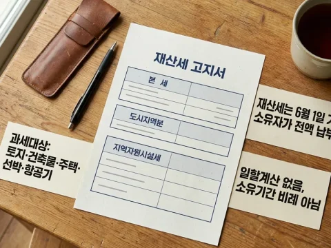 재산세, 6월 1일 기준으로 납부자가 결정됩니다