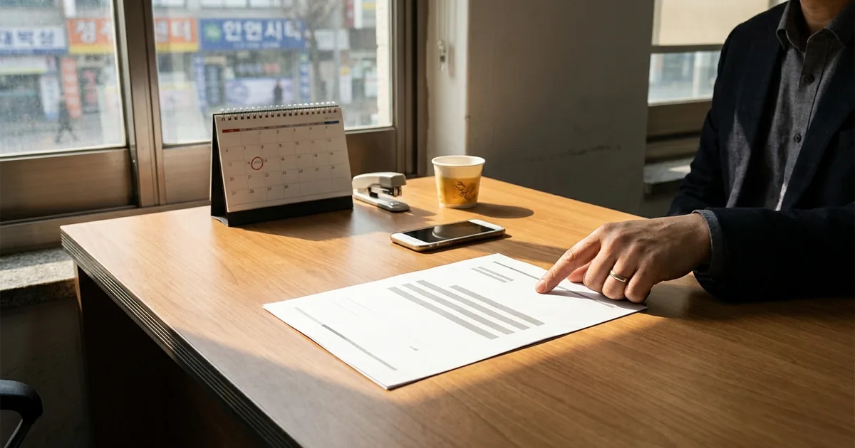 자동차세 계산 기준과 연납 신청 정리 — 주제 일러스트