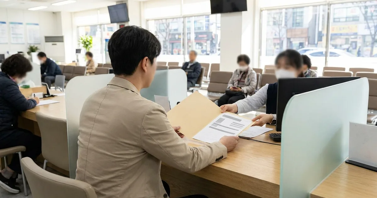 신용회복위원회 채무조정, 4단계로 정리 — 주제 일러스트