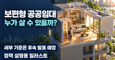 보편형 공공임대 19만 호, 누가 얼마나 살 수 있나요?